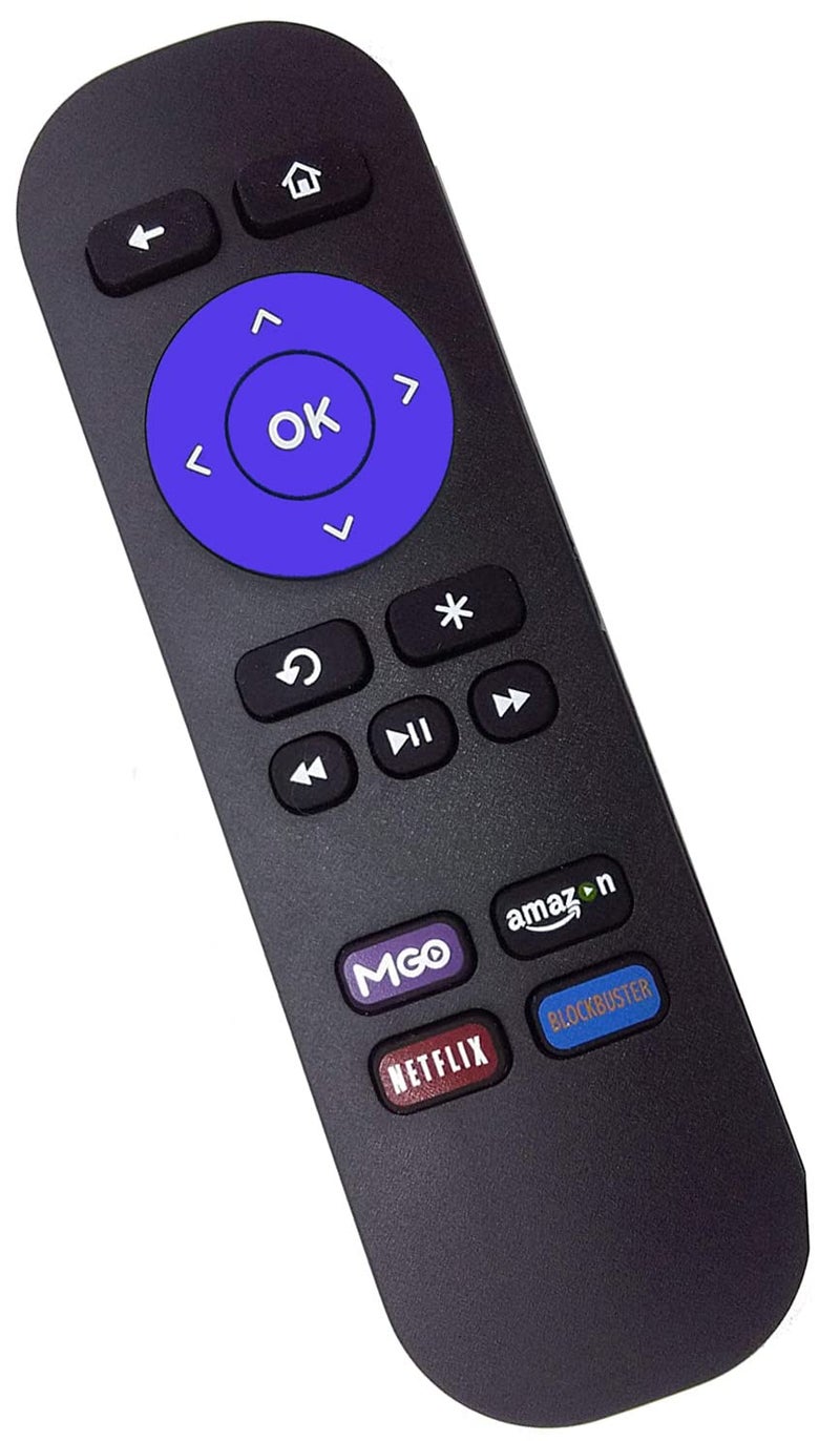 Elekpia Remote Compatible with Roku Express 3700 3900 3930, Roku Premiere 2500R 2700R 2450XB 4620XB 4210XB 3900R, Roku 1 2 3 4 HD LT XS XD Boxes, Not Roku Stick, Not for Roku TV - Image 3